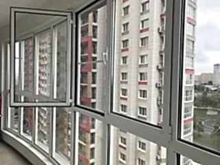 Москитная сетка на распашное алюминиевое окно