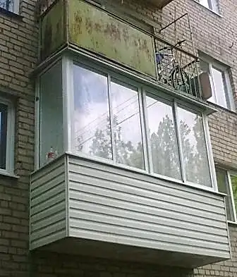 отделка парапета сайдингом