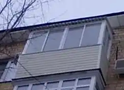 Остекление балконов с крышей Остекление балконов с крышей