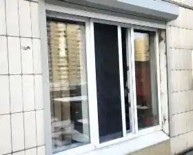 Москитная сетка плиссе горизонтальное открывание