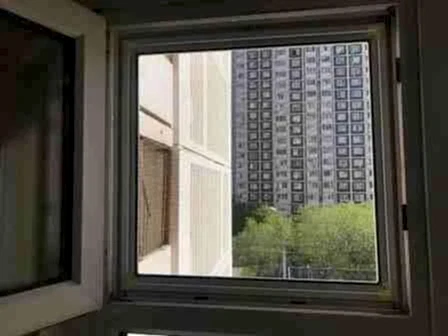 Внутренняя москитная сетка системы VSN вид изнутри